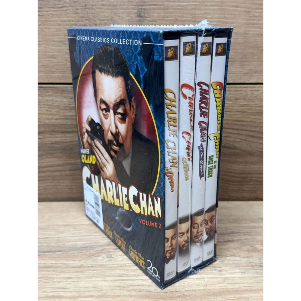 Charlie Chan Collection - Vol. 2 (DVD, 2006, 4-Disc Set) New Sealed